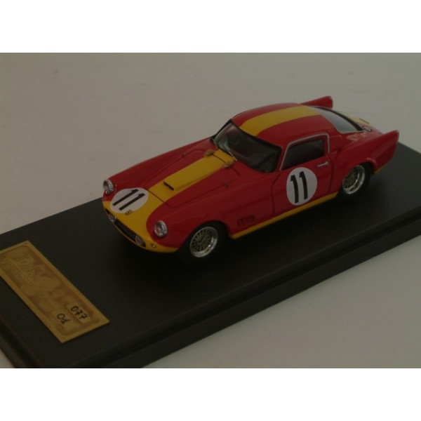 Ferrari 250 GT TDF # 11 Le Mans 1959 Blaton / Dernier targa 10 vz 6 telaio 1321 GT - Standard Built 1:43